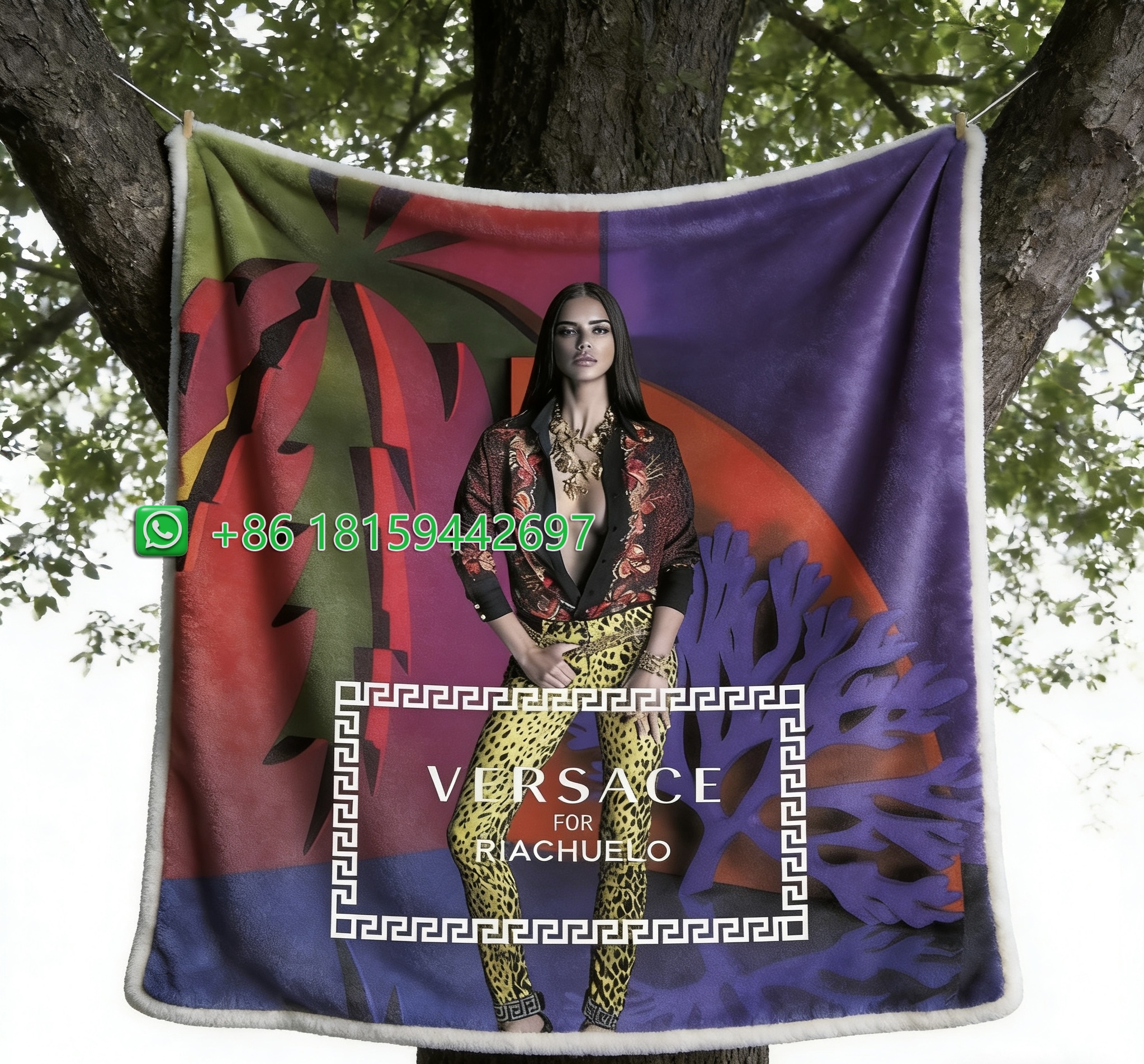 Versace Throw Blankets